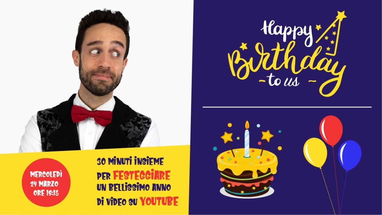 🔴  Diretta primo compleanno Dylan magic life! 🎂  🥳