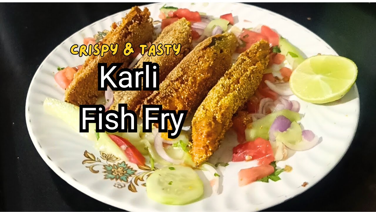 Karli Fish Fry I  करली  फ्राय I Silver Bar Fish Fry I Goan Recipe I #seafoodrecipes ,#goanrecipes 
