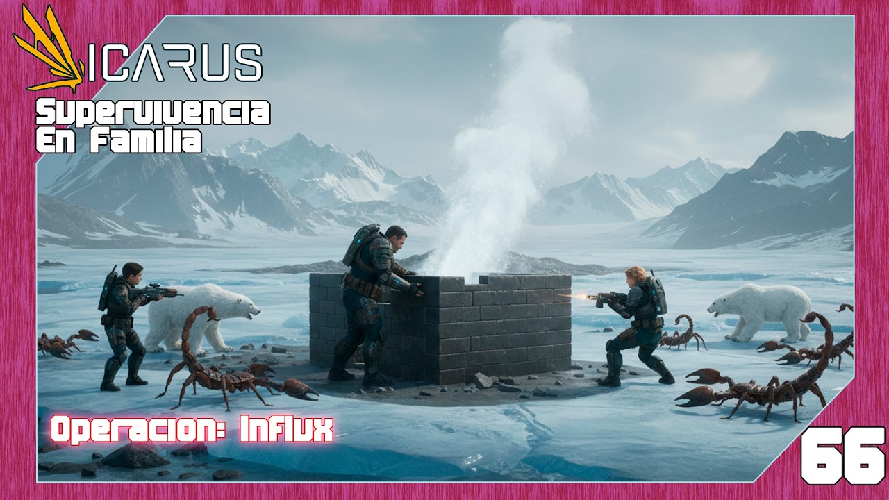 ICARUS-[Supervivencia en Familia] #66 Operación: Influx