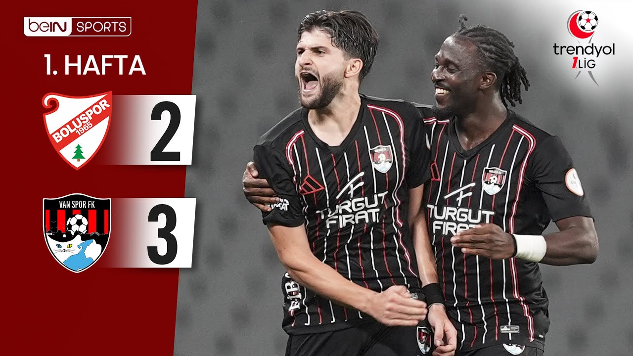 Boluspor (2-3) Vanspor FK | 1. Hafta Maç ÖZETİ | Trendyol 1. Lig - 2025/26