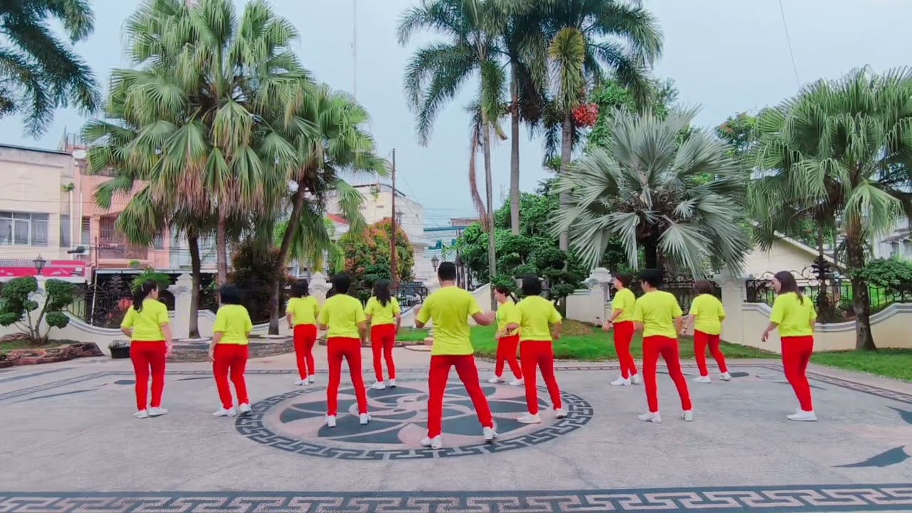 Shangxin De JiúBa (伤心的酒吧) - Line Dance / Demo : Rajawali Line Dance Club Palembang