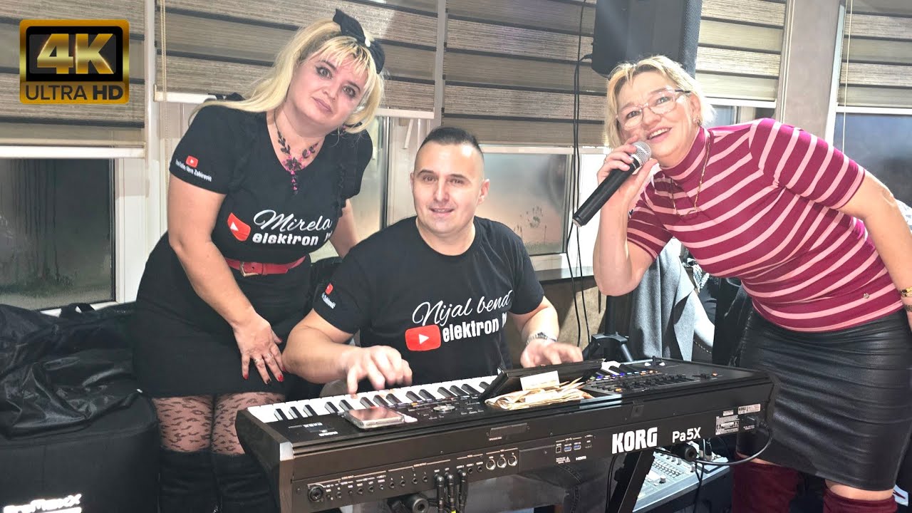 Kolo za Mirelu #4k  - Motel TIRON Kakanj 11.01.2025. 🎹Nijal bend🎹