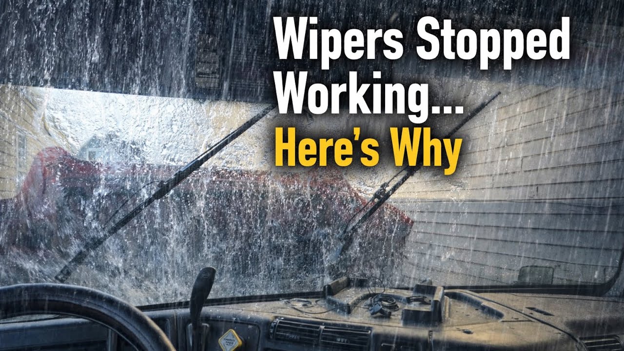 Volvo Semi Wipers Stopped Working… Here’s The Real Problem