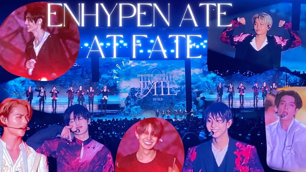 ENHYPEN WORLD TOUR FATE IN US | LA CONCERT 231006 | 엔하이픈 월드투어 | 월드투어의 운명