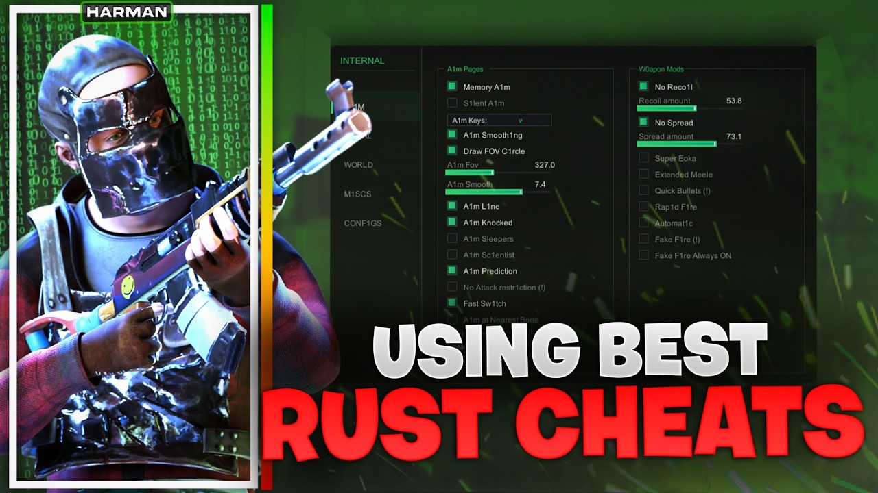 I Used Cheapest RUST CHEATS and Became a WARRIOR (INSANE)