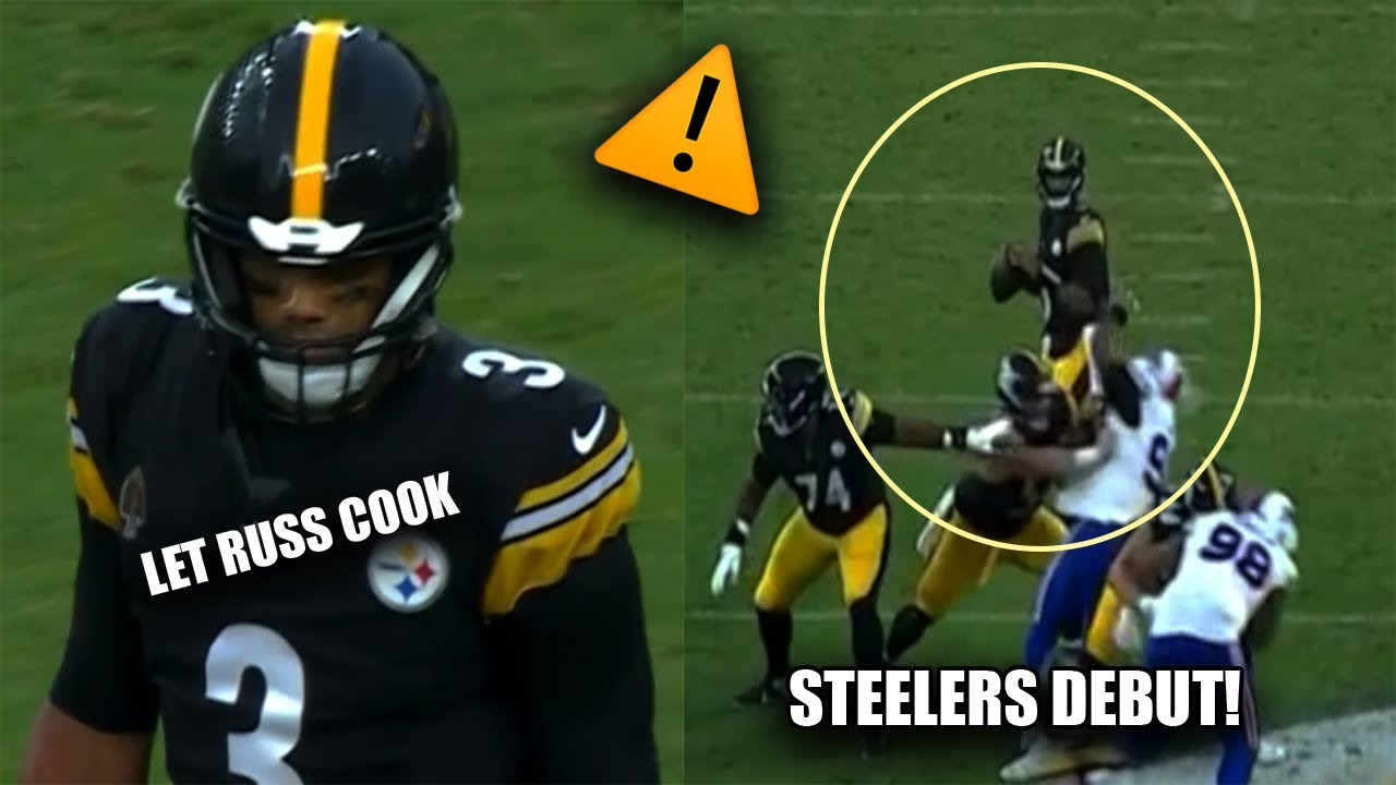 Russell Wilson FULL Steelers Debut vs Bills | Let Russ Cook? 👀 2024 NFL Preseason Highlights