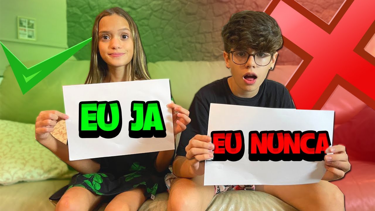 A GENTE JÁ SE BEIJOU? EU NUNCA COM MINHA CRUSH