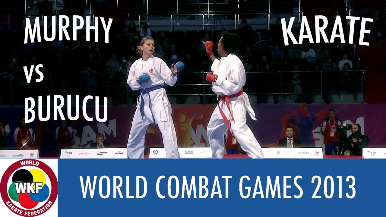 Karate Women's Kumite -68kg. MURPHY vs BURUCU. World Combat Games 2013 | WORLD KARATE FEDERATION