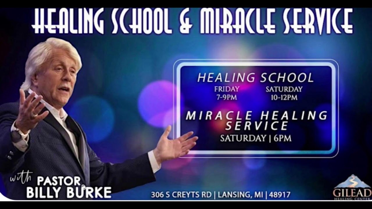 Pastor Billy Burke - Gilead Healing Center Friday November 10, 2023
