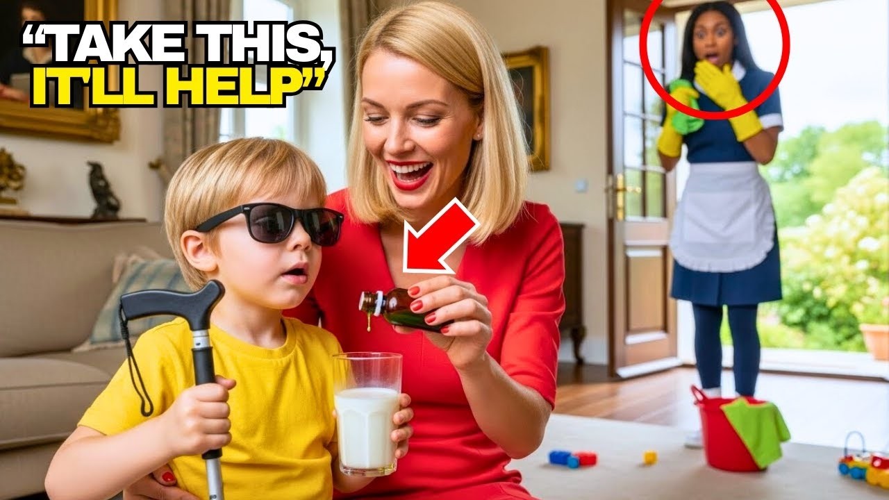 Billionaire’s Son Was Born Blind — Until The Maid Catches His Fiancée Do This