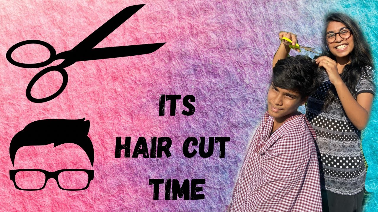 I Did my brother’s HAIRCUT due to LOCKDOWN 💇