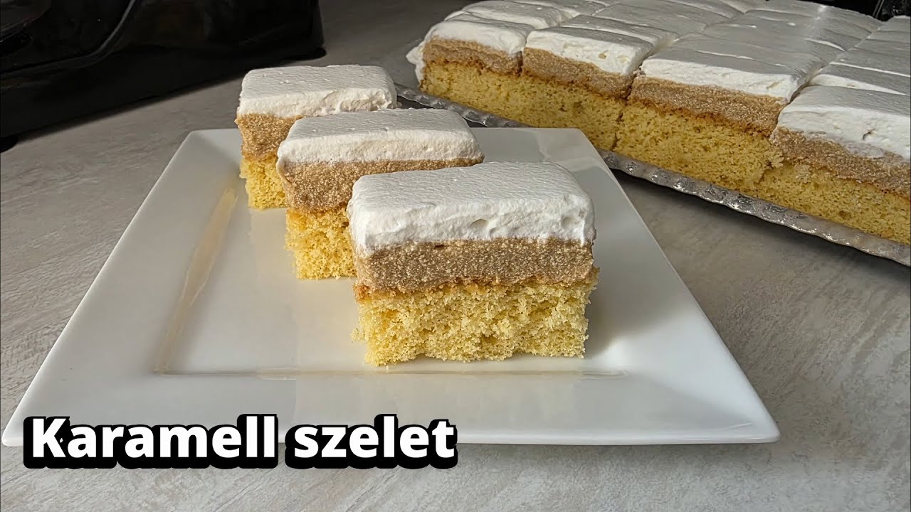 Karamell szelet 🍰🌺🤎