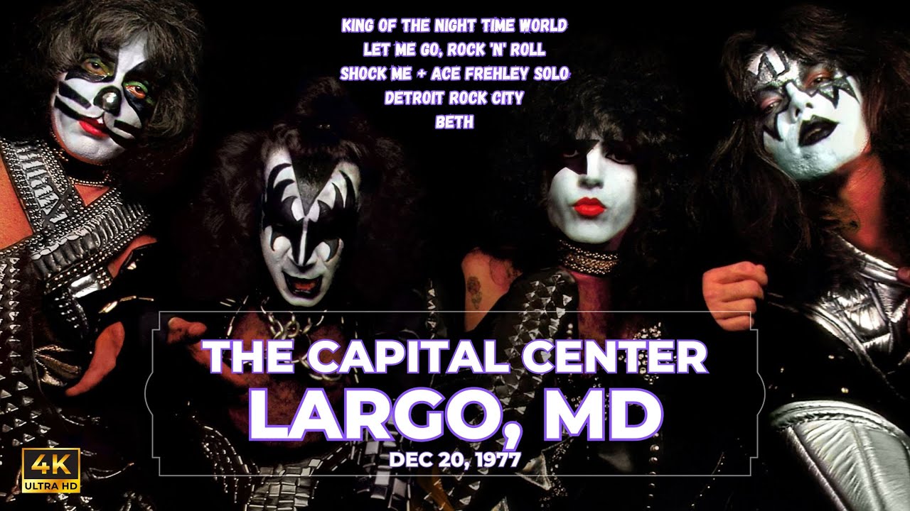 KISS LIVE THE CAPITAL CENTRE, LARGO, MD DEC. 20, 1977 - SHORTENED VERSION