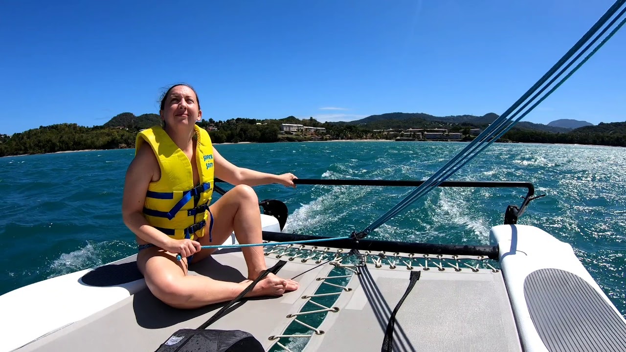 Hobie Wave Sailing - St. Lucia