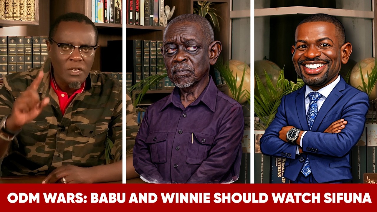 ODM Wars: Babu and Winnie Should Watch Sifuna