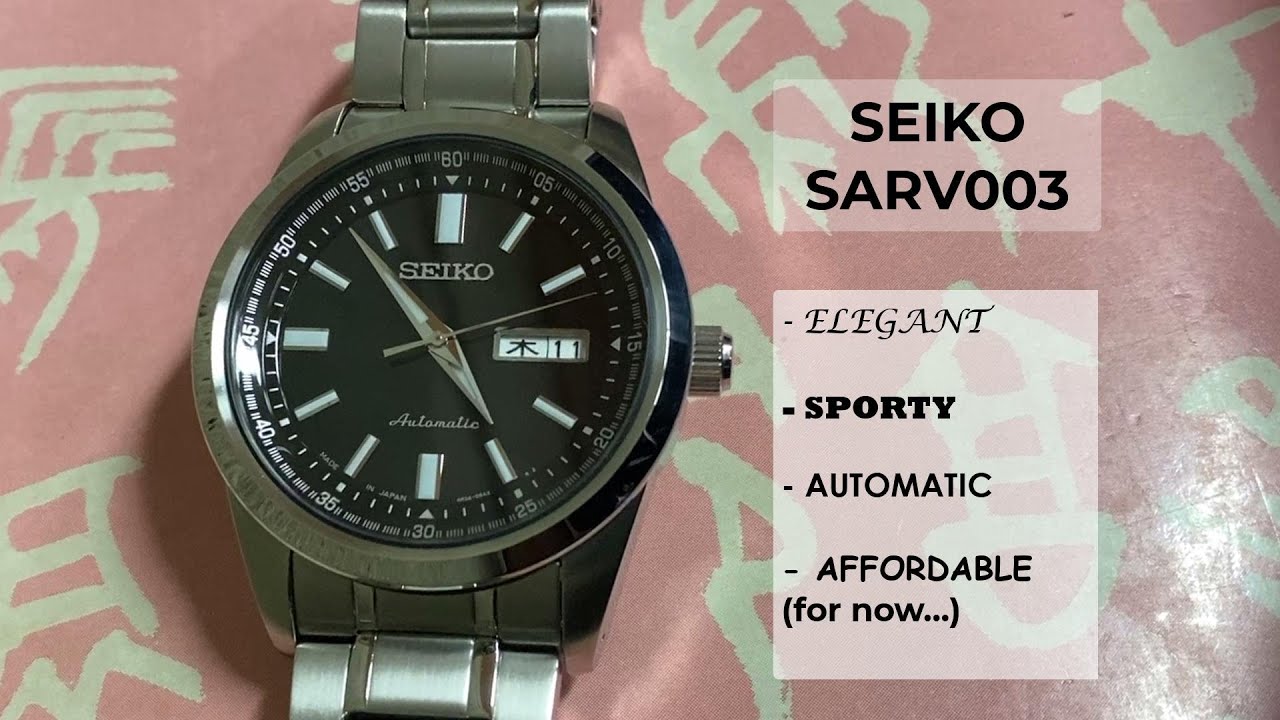 Seiko SARV003 Review – Affordable without the 5