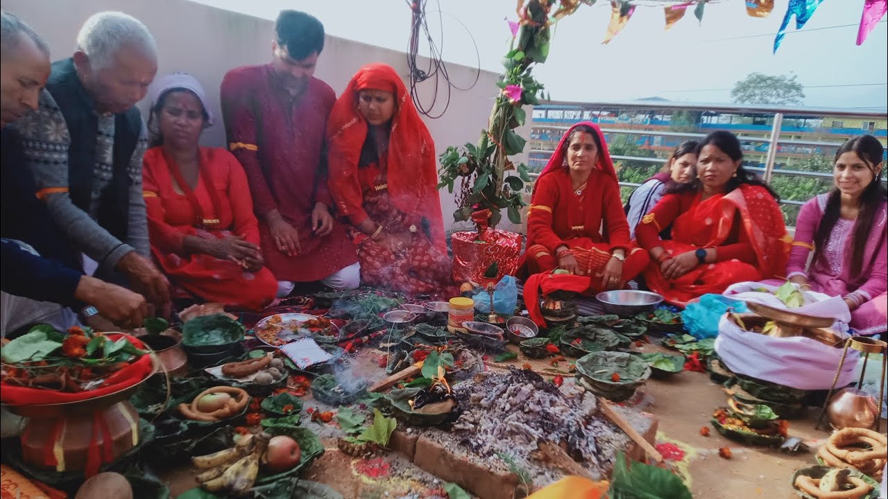 Sanima ko ghr pujama at pargatinagar