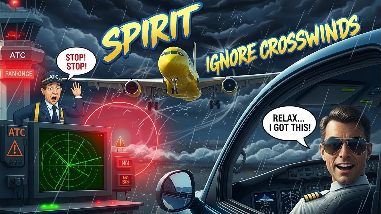 INSANE Spirit Pilot Conversations You Won’t Believe! ✈️🔥 | ATC Hilarious Moments 