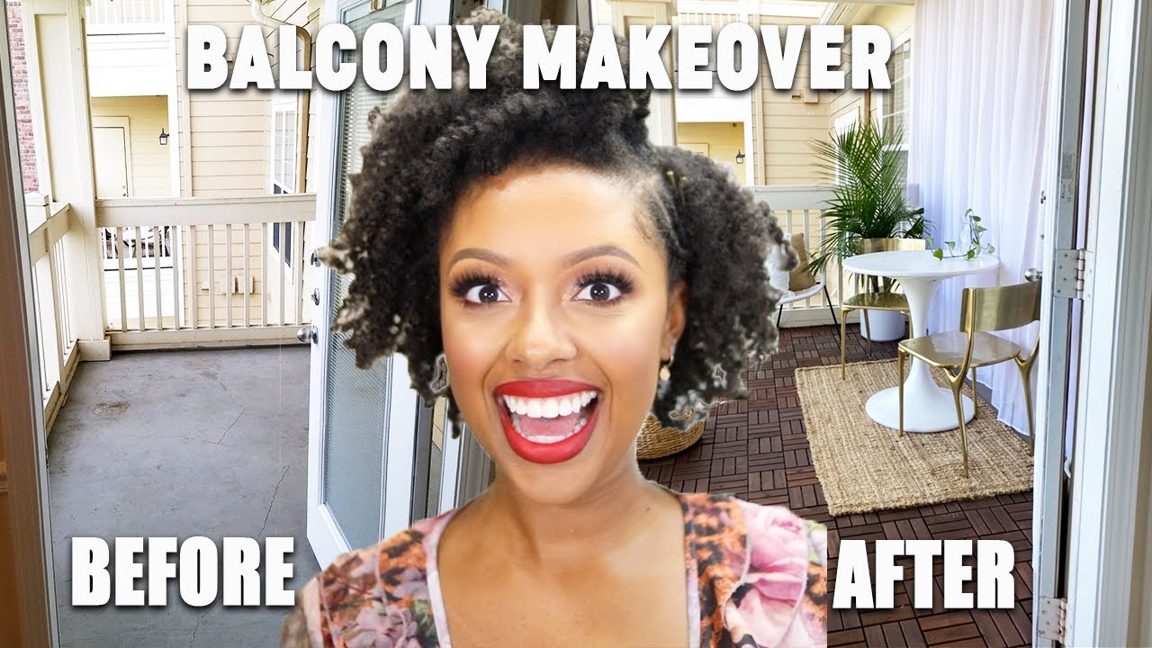 INTENSE BALCONY MAKEOVER | DRASTIC RESULTS!