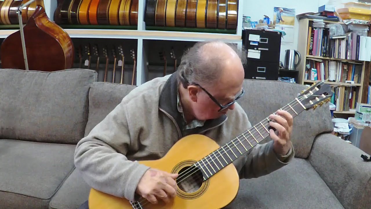 2001 Osvaldo Bragan No. 77 Classical Guitar Scarlatti K 77