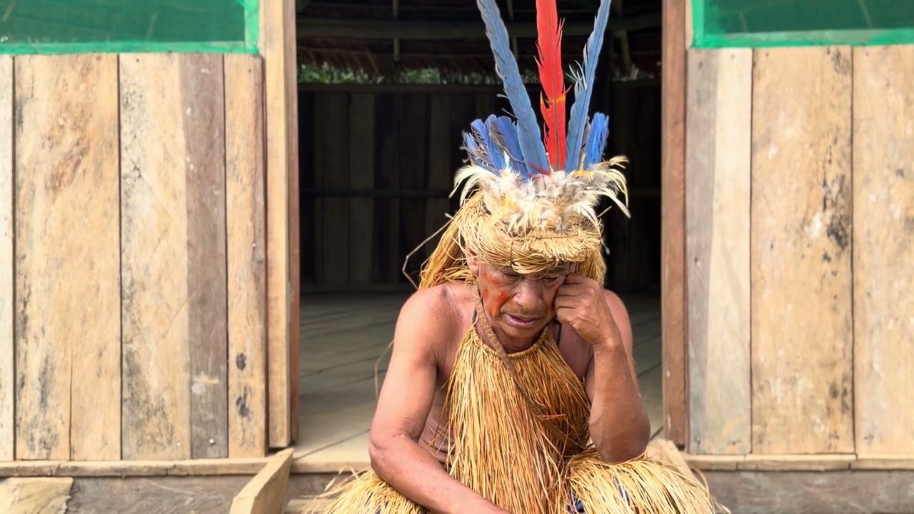 Chief of the Yagua Tribe Sings Ayahuasca Icaro