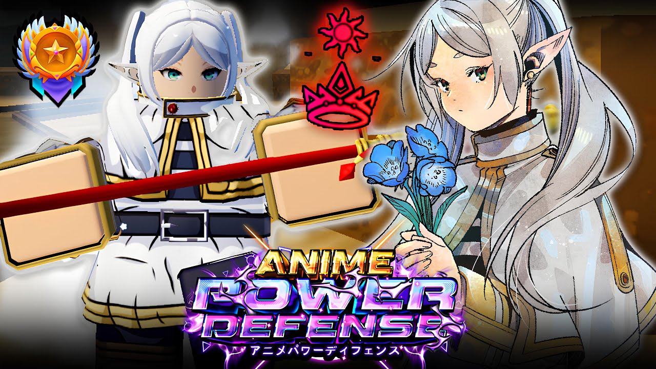 Sovereign Frieren Showcase in Anime Power Defense