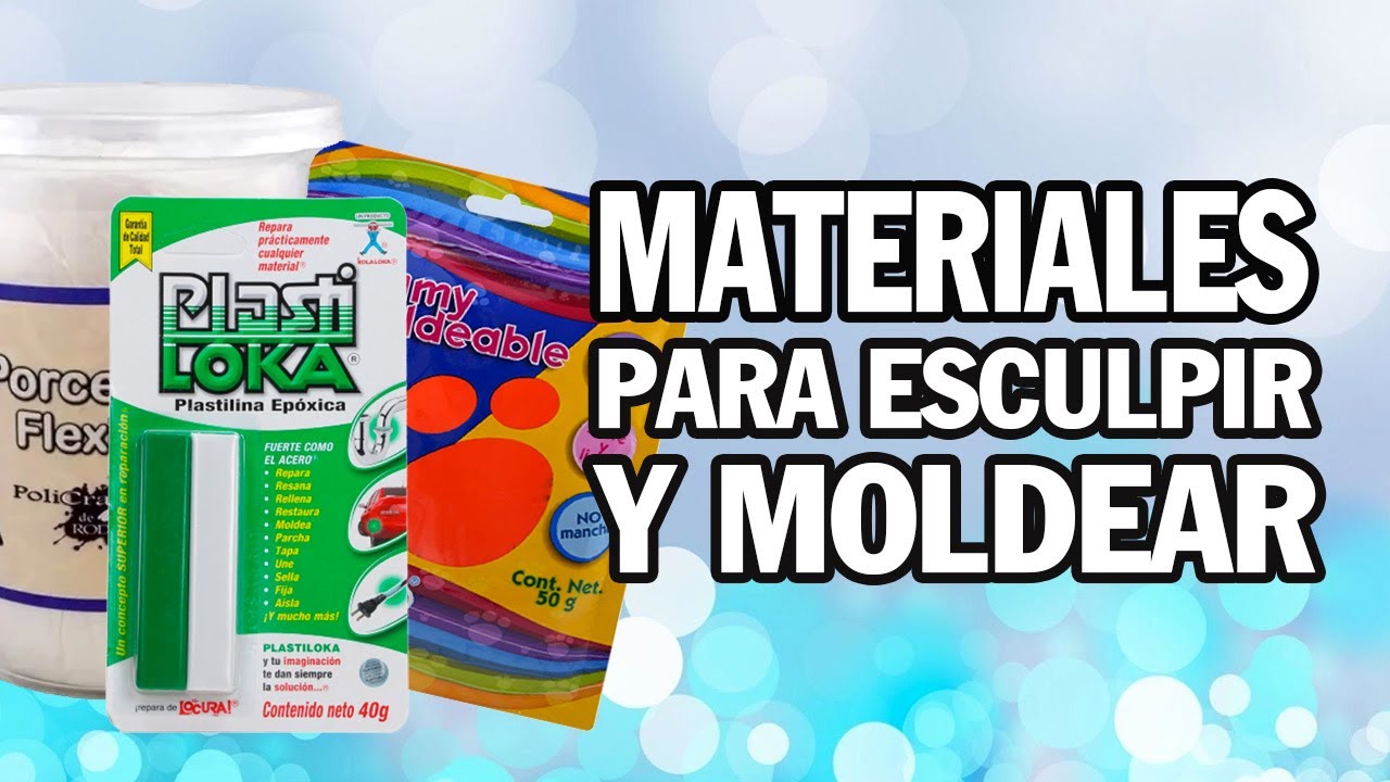 Materiales para esculpir y moldear