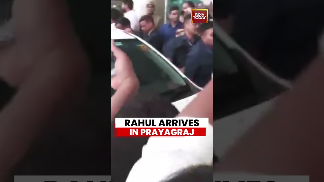 Rahul Gandhi Reaches Prayagraj, Set To Address 'Chhatron Ki Goonj' | UP | Congress