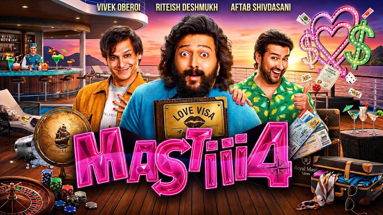 Masti - 4 Full Movie In Hindi (2025) Riteish Deshmukh, Aftab Shivdasani, Vivek Oberoi | In 2026 | HD