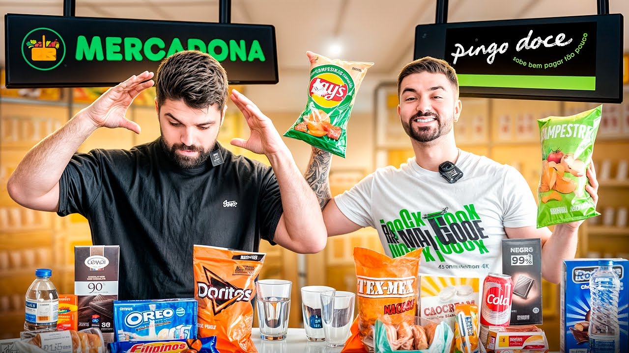 MERCADONA VS MARCA BRANCA / PINGO DOCE : QUAL É O MELHOR? 🛒🤔