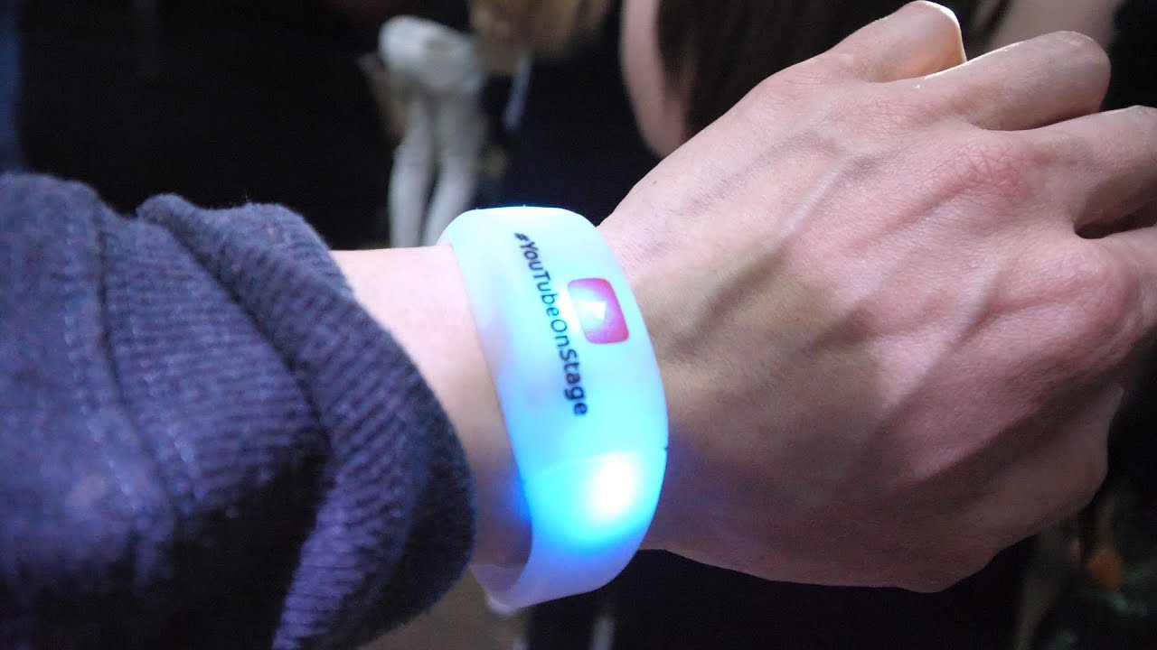 How YouTubeOnStage Bracelets Work