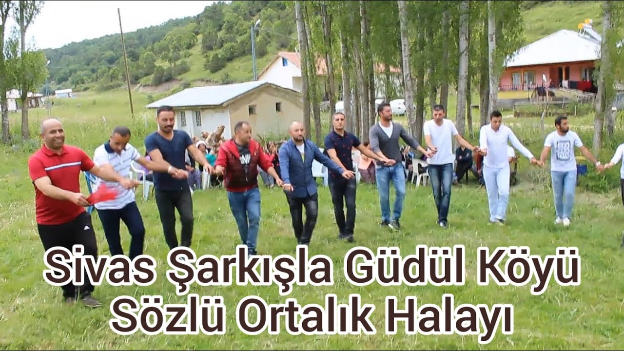 Sivas Şarkışla Güdül Köyü Şenliği Sözlü Halaylar 2018