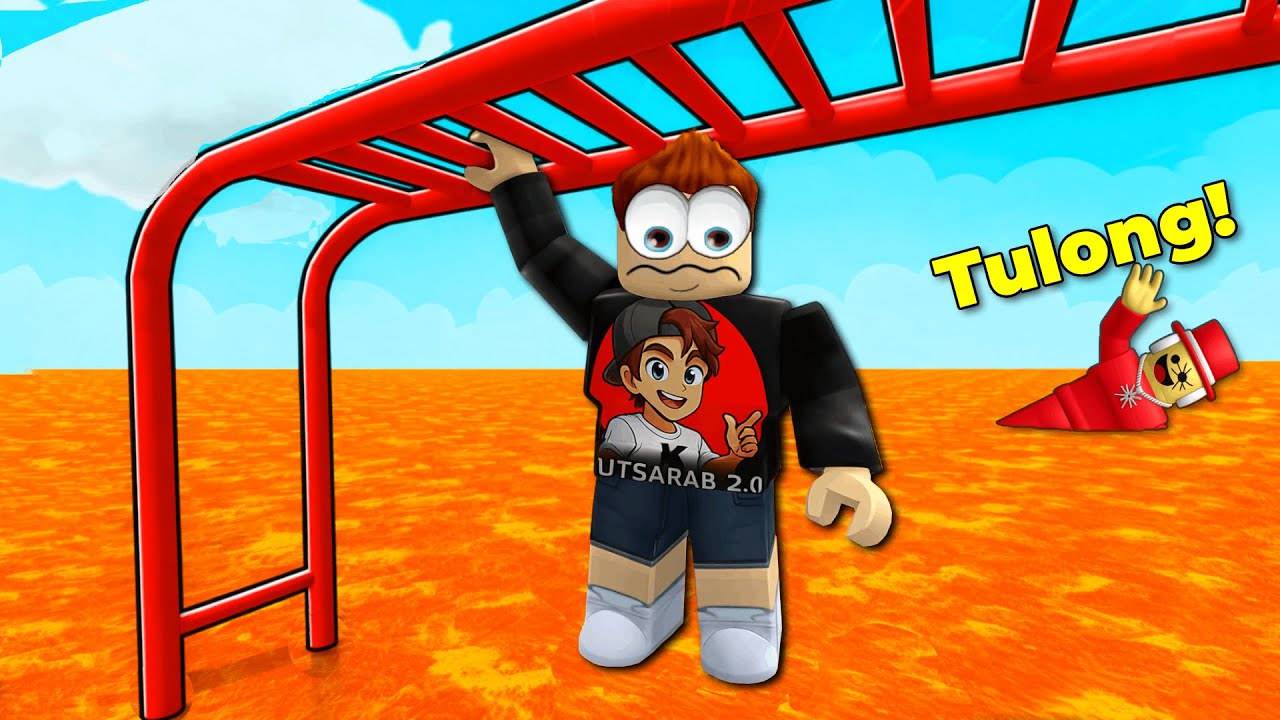 HELP! THE FLOOR Is LAVA In Roblox (Tagalog)