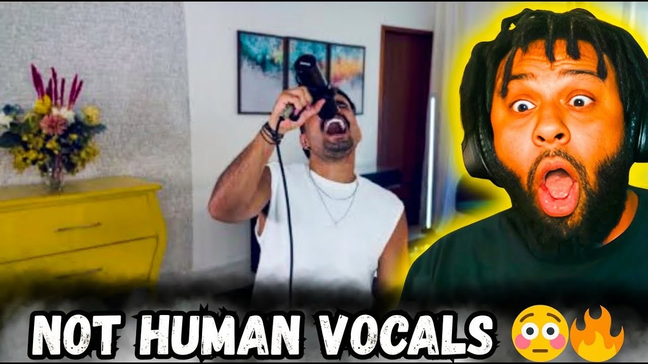 Gabriel Henrique – Because of You [REACTION] | HIS VOCALS ARE NOT HUMAN 😳🔥