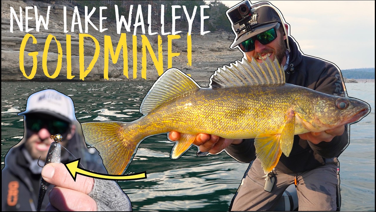 Fishing a NEW Lake&hellip; and the Walleye Bite Was INSANE!