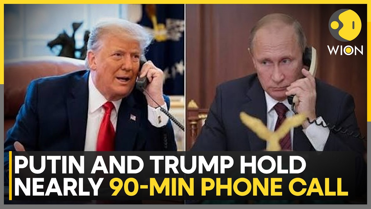 Trump Offers Top Help to End Ukraine War in Call with Putin | WION