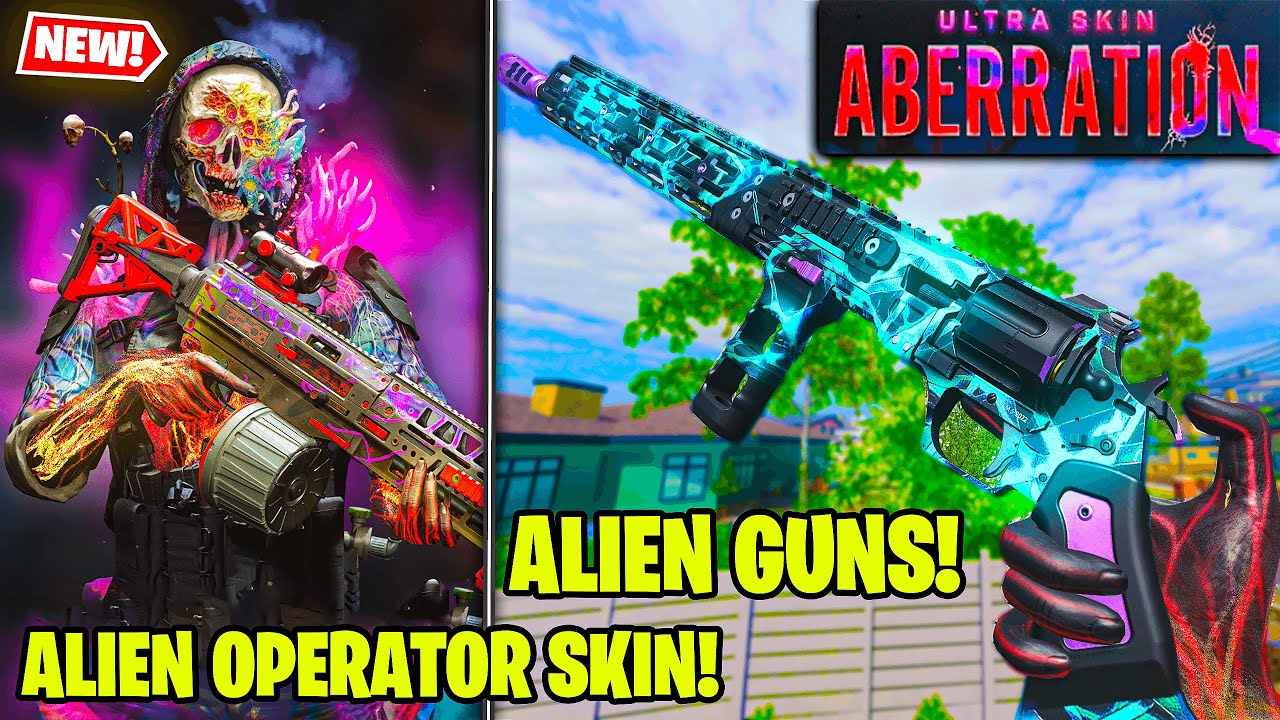 NEW *ULTRA SKIN ABERRATION* BUNDLE is OUT OF THIS WORLD 👽 MW3 WARZONE... (crazy)