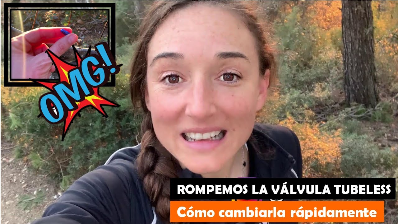 PARTIMOS VÁLVULA - Cómo cambiar una válvula tubeless rota rápidamente de la bicicleta de montaña?