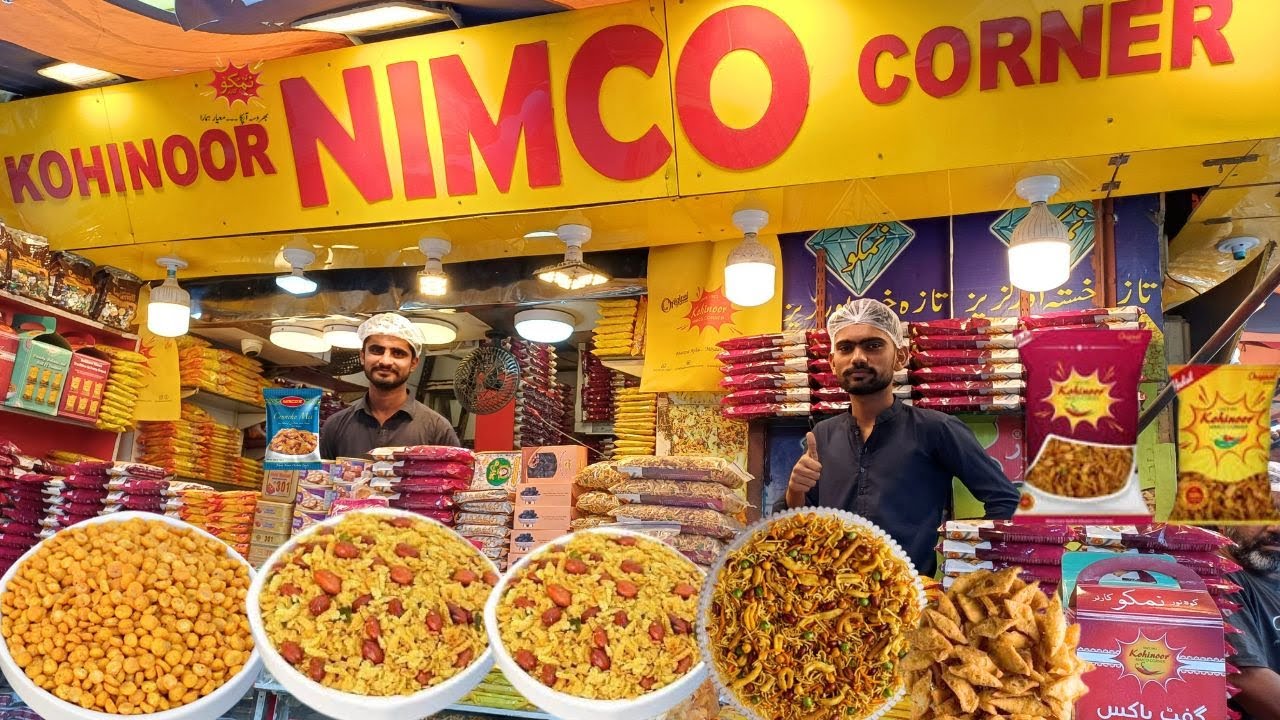 Kohinoor Nimco Corner Since 1963 Karachi I Fried Spicy Tea Time Snack l Bhori Bazar