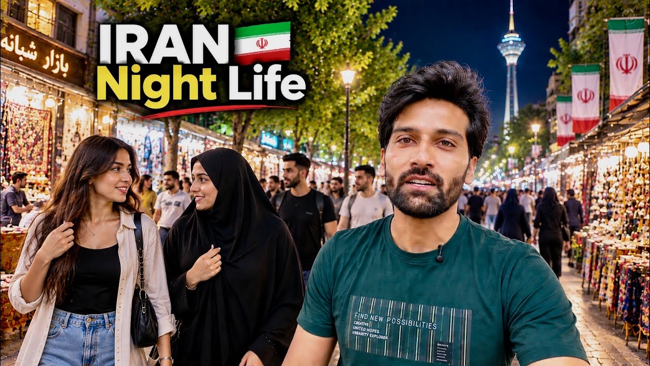 Night Life Of Most Sanctioned Country Iran 🇮🇷 