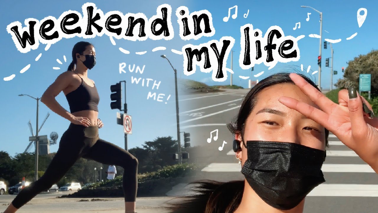 WEEKEND IN MY LIFE | Run With Me + My Tips for Running!