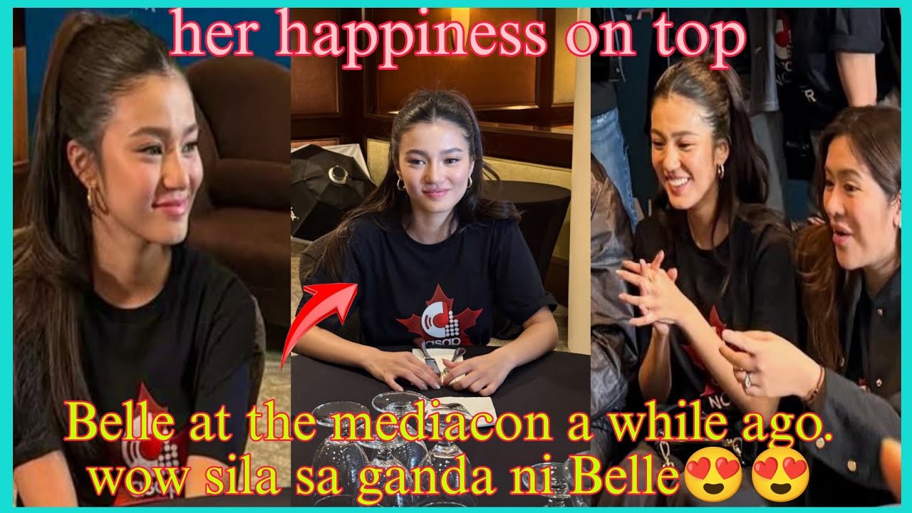🔴LIVE! BELLE sa Asap Media Conference || Grabe gandang-ganda sila ni BELLE😍😱