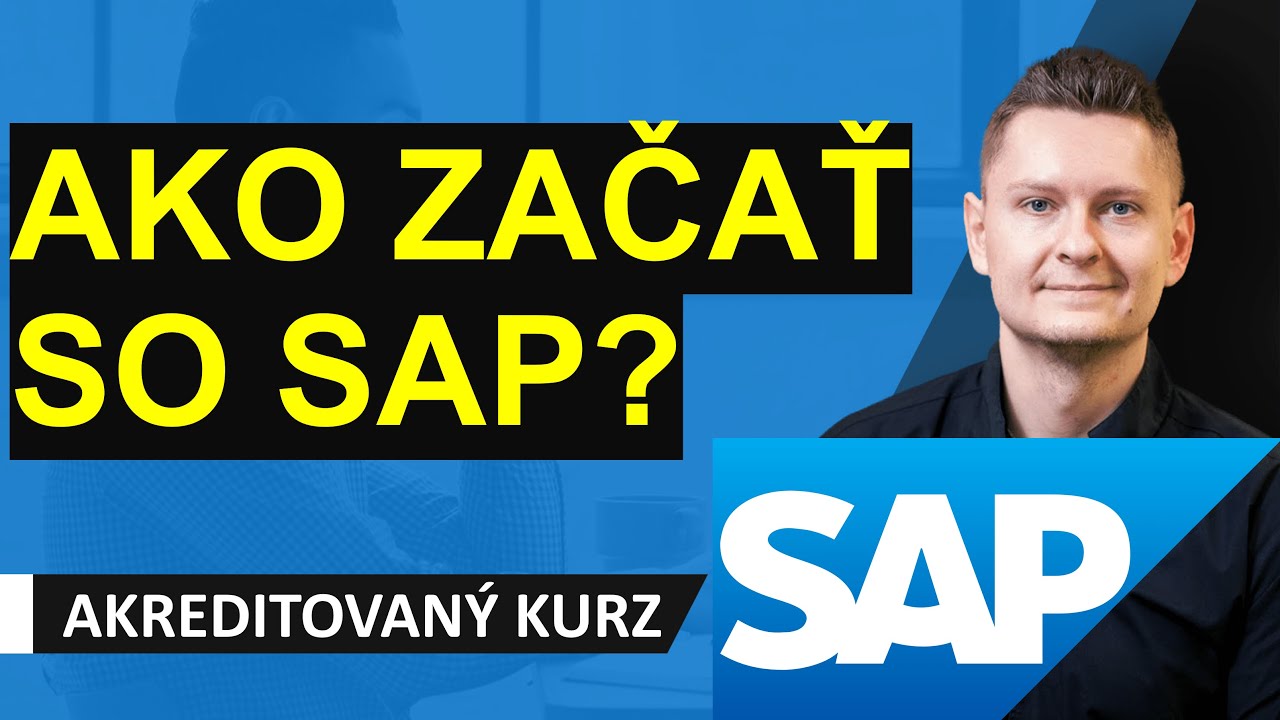 Online kurz SAP ERP - Ako Začať Používať SAP ABAP bez Inštalácie 🟦