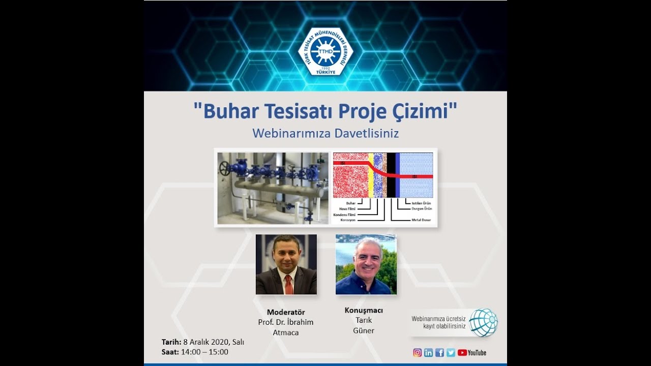 TTMD Webinar - Buhar Tesisatı Proje Çizimi