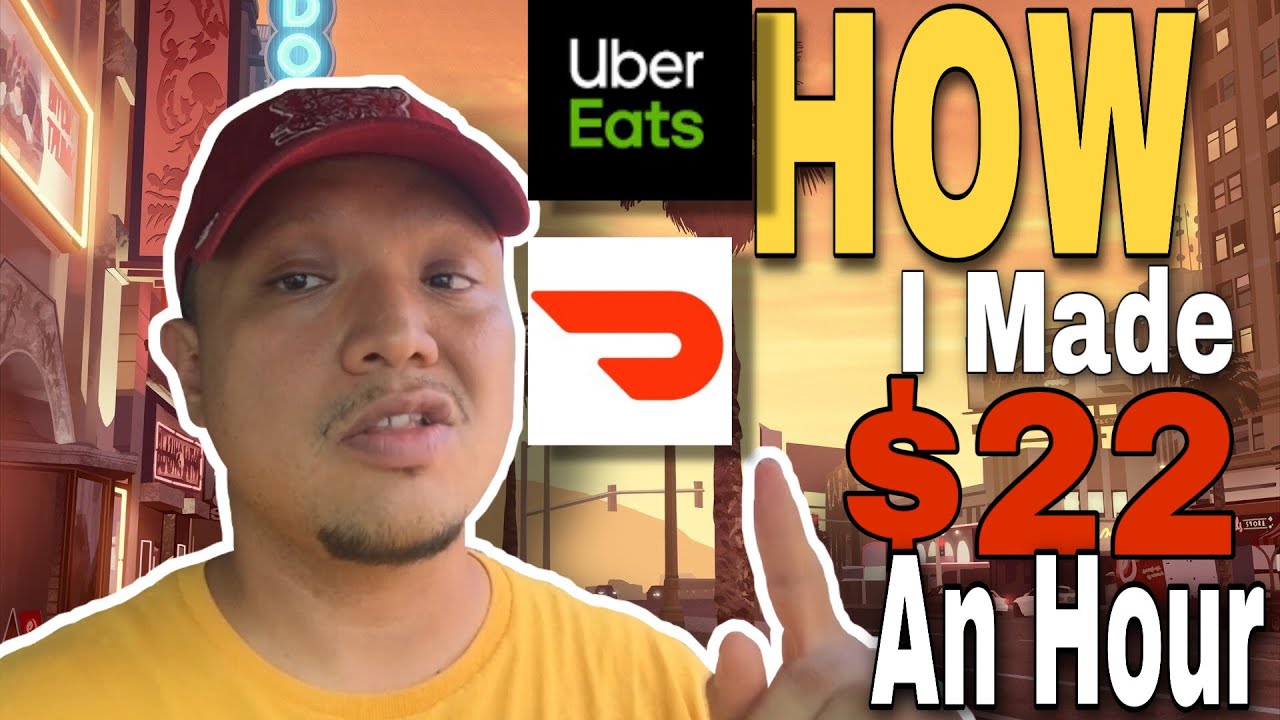 How I made $22 an hour during a Dinner rush - Tips & tricks for DoorDash & UberEats