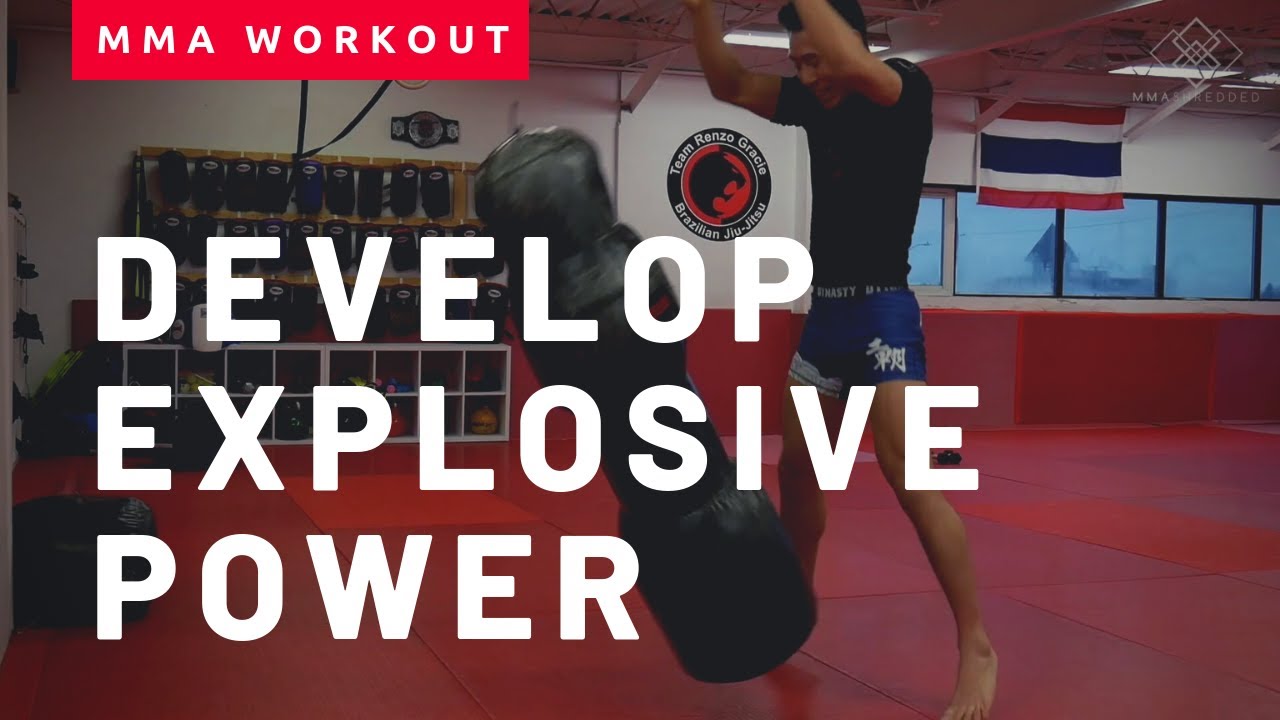 MMA Workout For Developing EXPLOSIVE Power