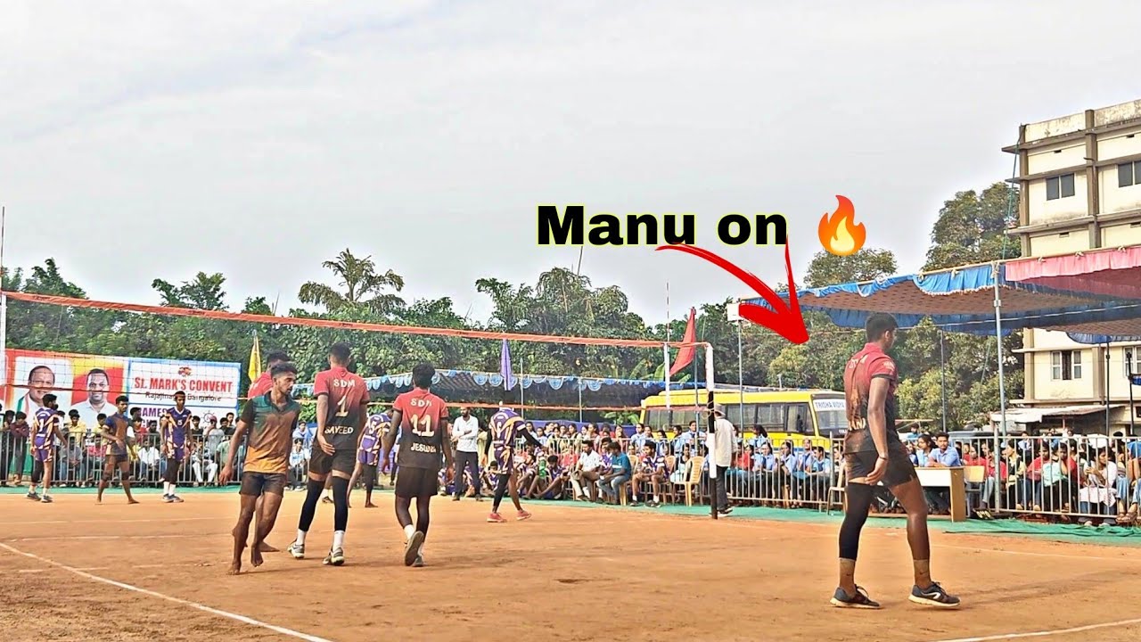 Final 🏆 SDM vs Narayan Guru||(set 2) Mangalore University volleyball championship 2024