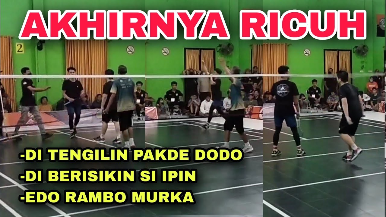 Rusuh Parah❗Di Tengilin PAKDE DODO & Si IPIN | Emosi EDO RAMBO Memuncak | Purbajaya Cup 2022