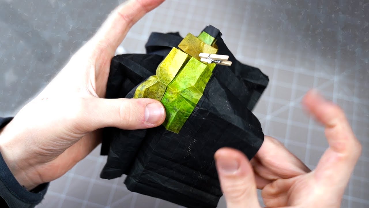 Robert Lang's Origami Generic Beetle / Full Collapse / ASMR / Origamido & ElviChi