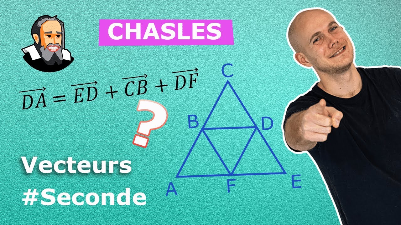 D&eacute;montrer une &eacute;galit&eacute; de Vecteurs avec CHASLES - Exercice Corrig&eacute; - Seconde